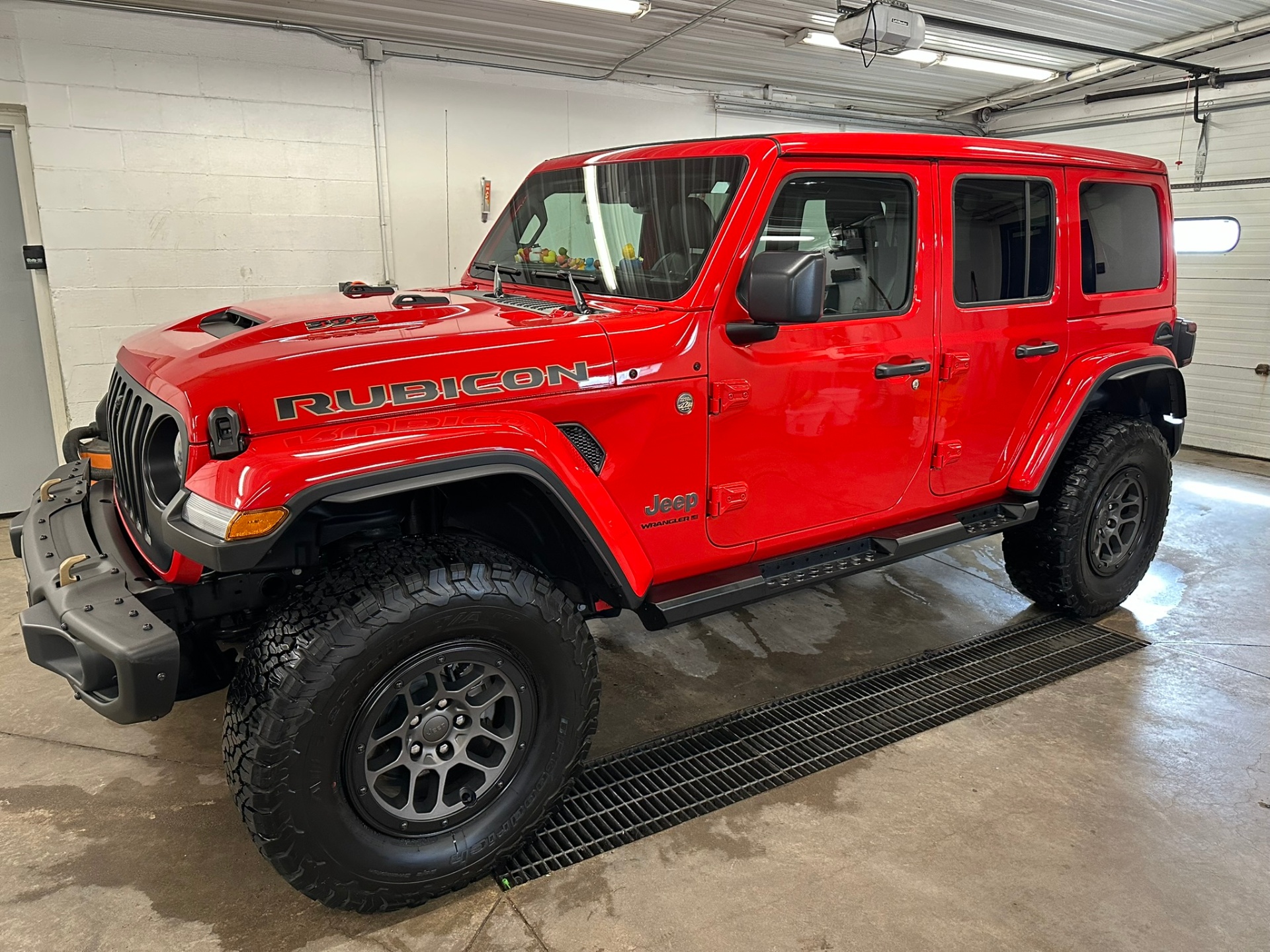 Red Jeep